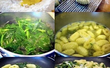 Gnocchi rape e cacioricotta