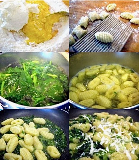 Gnocchi rape e cacioricotta